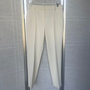 Veronica Beard Ivory Lago Pants sz 6